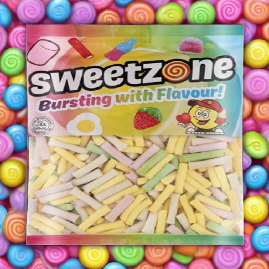 Sweetzone Rhubarb & Custard 1kg Bag