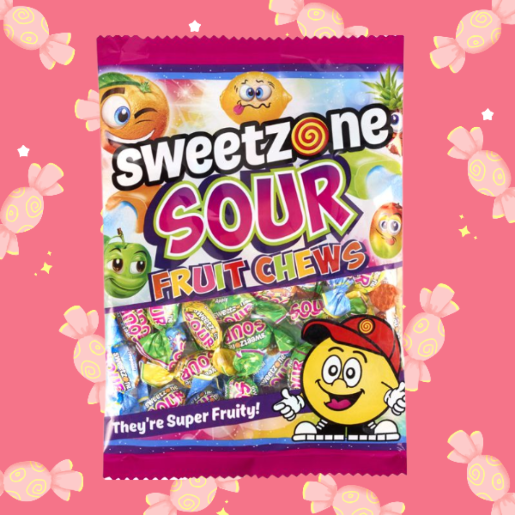Sweetzone Sour Fruit Chews 180g