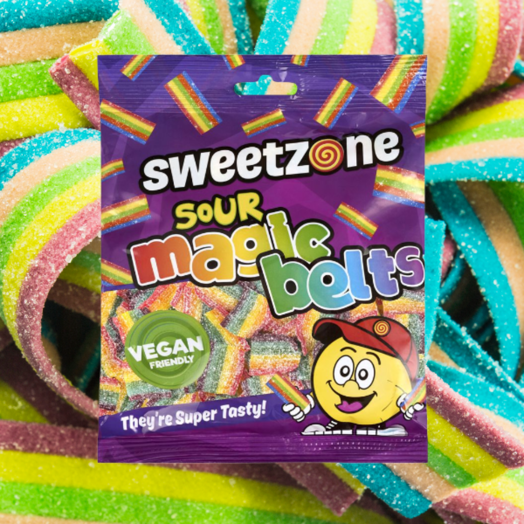 Sweetzone Sour Magic Belts 180g