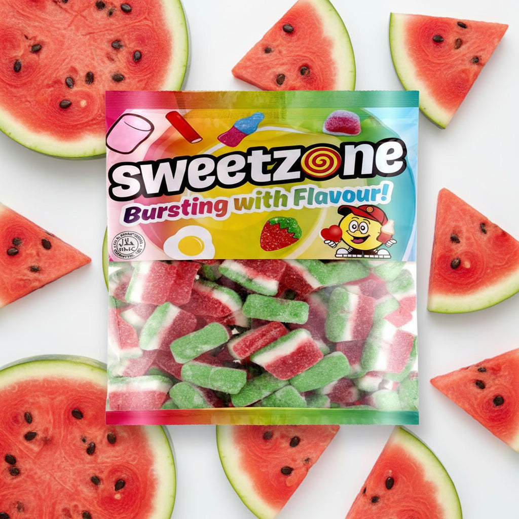 Sweetzone Watermelon Slices 1kg – Bulk Party Pick n Mix Sweets