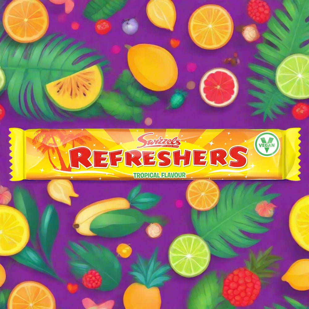 Swizzels Refreshers Tropical Flavour Bar 18g
