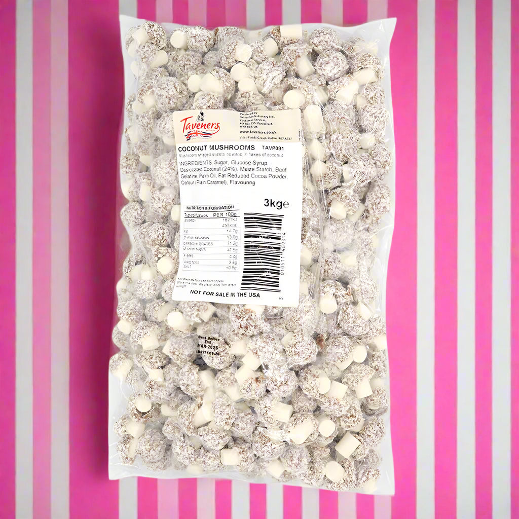 Taveners Coconut Mushrooms 3kg
