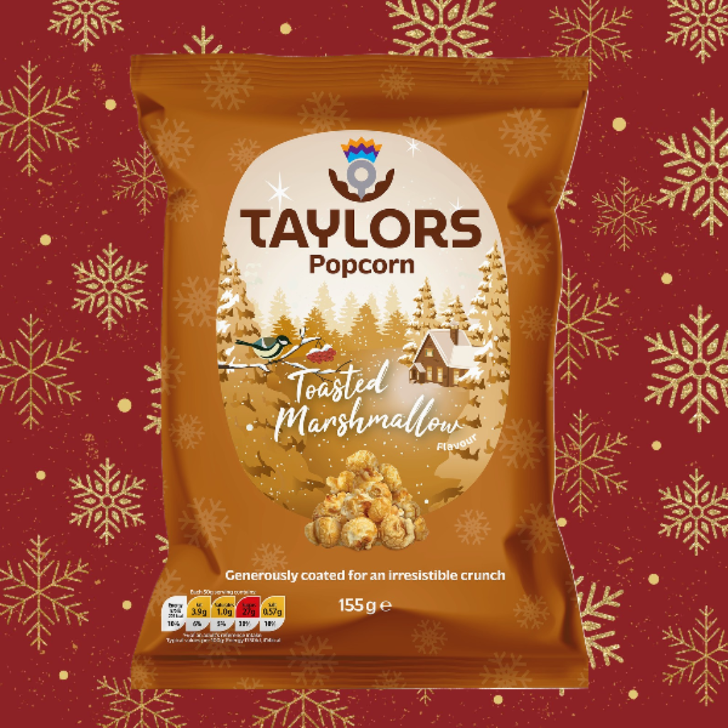 Taylors Festive Flavours Toasted Marshmallow Popcorn 155g