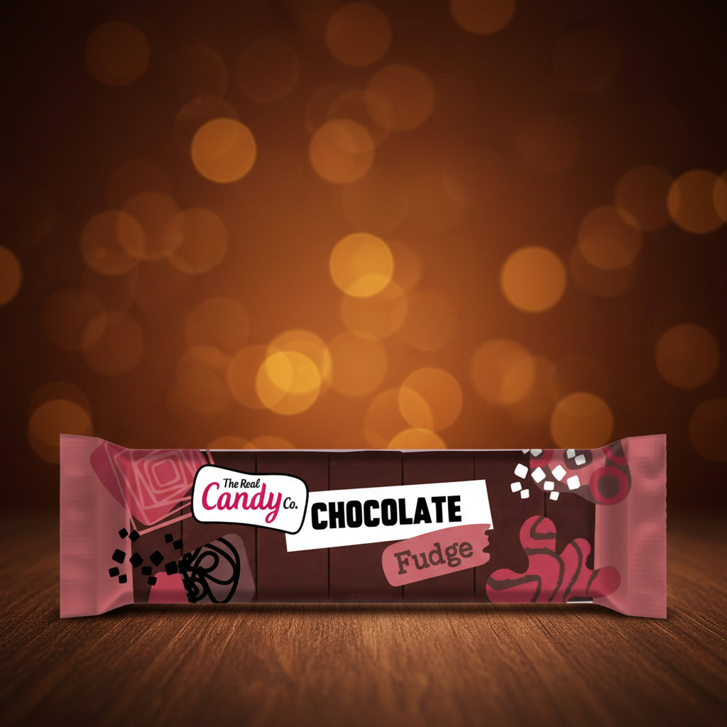 The Real Candy Co. Chocolate Fudge Bar 130g