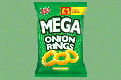 Golden Wonder Mega Rings Onion Pm £1.00 50g