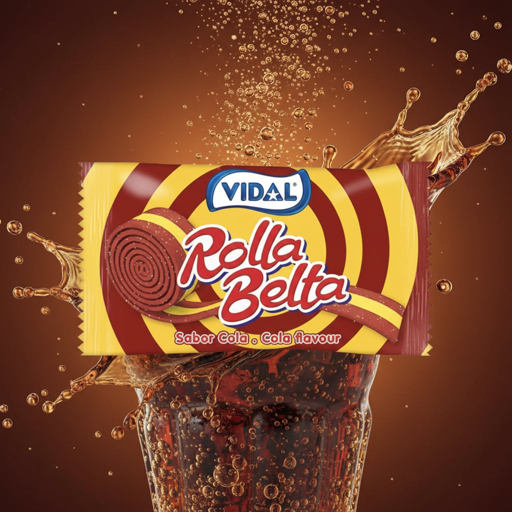 Vidal Rolla Belta Cola Flavour 19g

