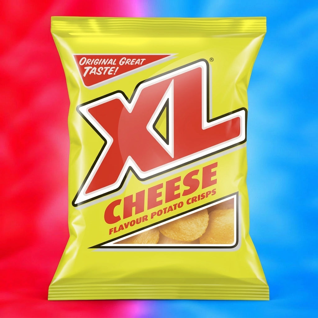 XL Cheese Flavour Potato Crisps 32.5g Single Packet