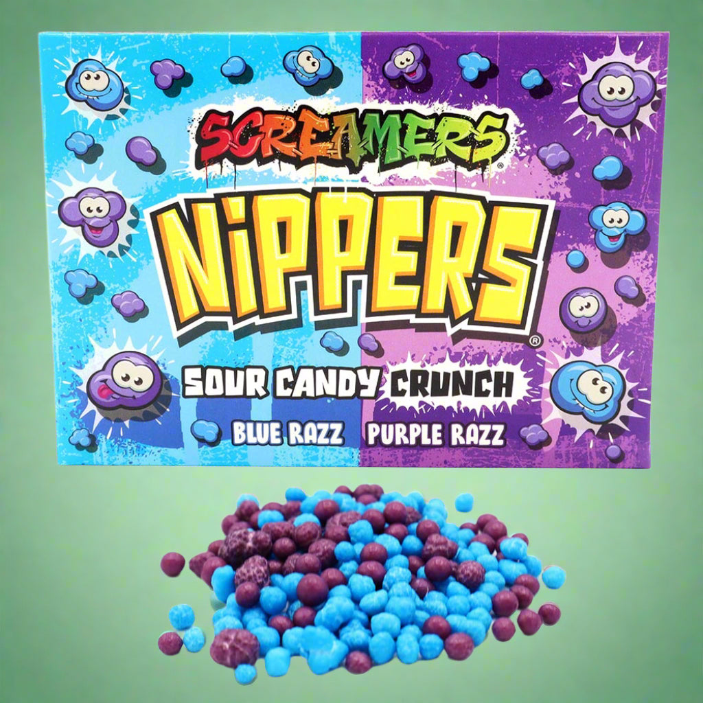 Zed Candy Nippers Blue & Purple Razz Theatre Box 140g
