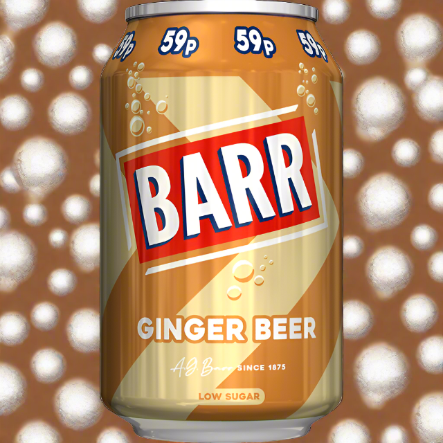  Barr Ginger Beer 330ml Can