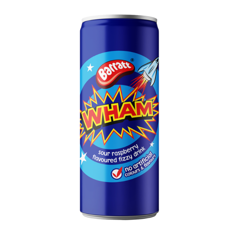 Barratt Wham Fizzy Drink Can 250ml