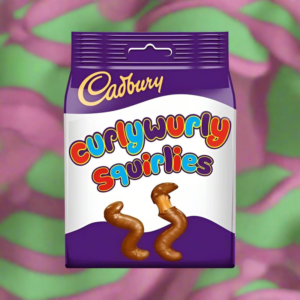 Cadbury Curly Wurly Squirlies Chocolate Bag £1.50 PMP 85g