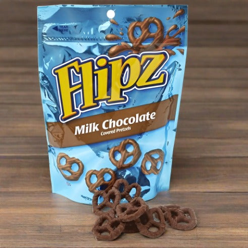Flipz Milk Chocolate Pretzels PM £1.25 80g