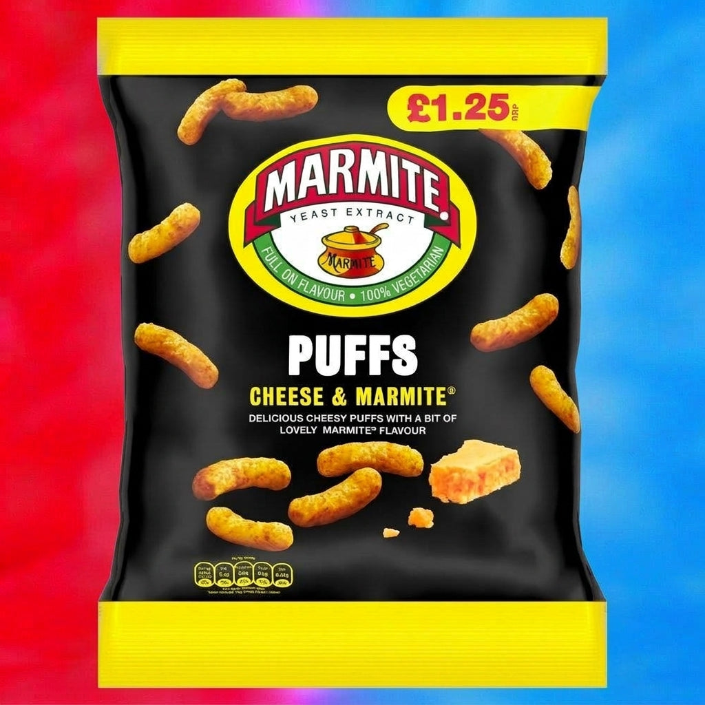 Golden Wonder Marmite Puffs 60g PM £1.25