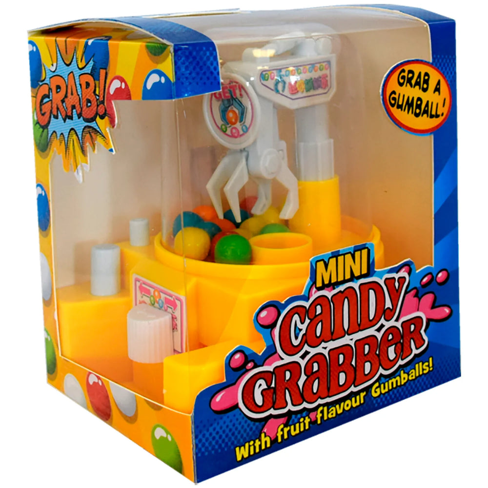 Mini Candy Gum Ball & Jawbreaker Grabber MachineFairground Mini Candy Gum Ball Grabber Machine 40g