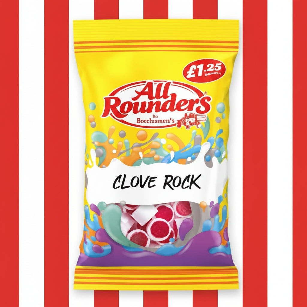 Buy Buchanan’s All Rounders Clove Rock 110g at SnacksOnline.co.uk