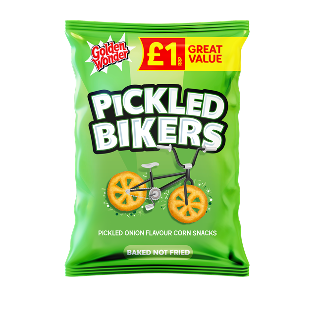 Golden Wonder Pickled Onion Bikers 50g
