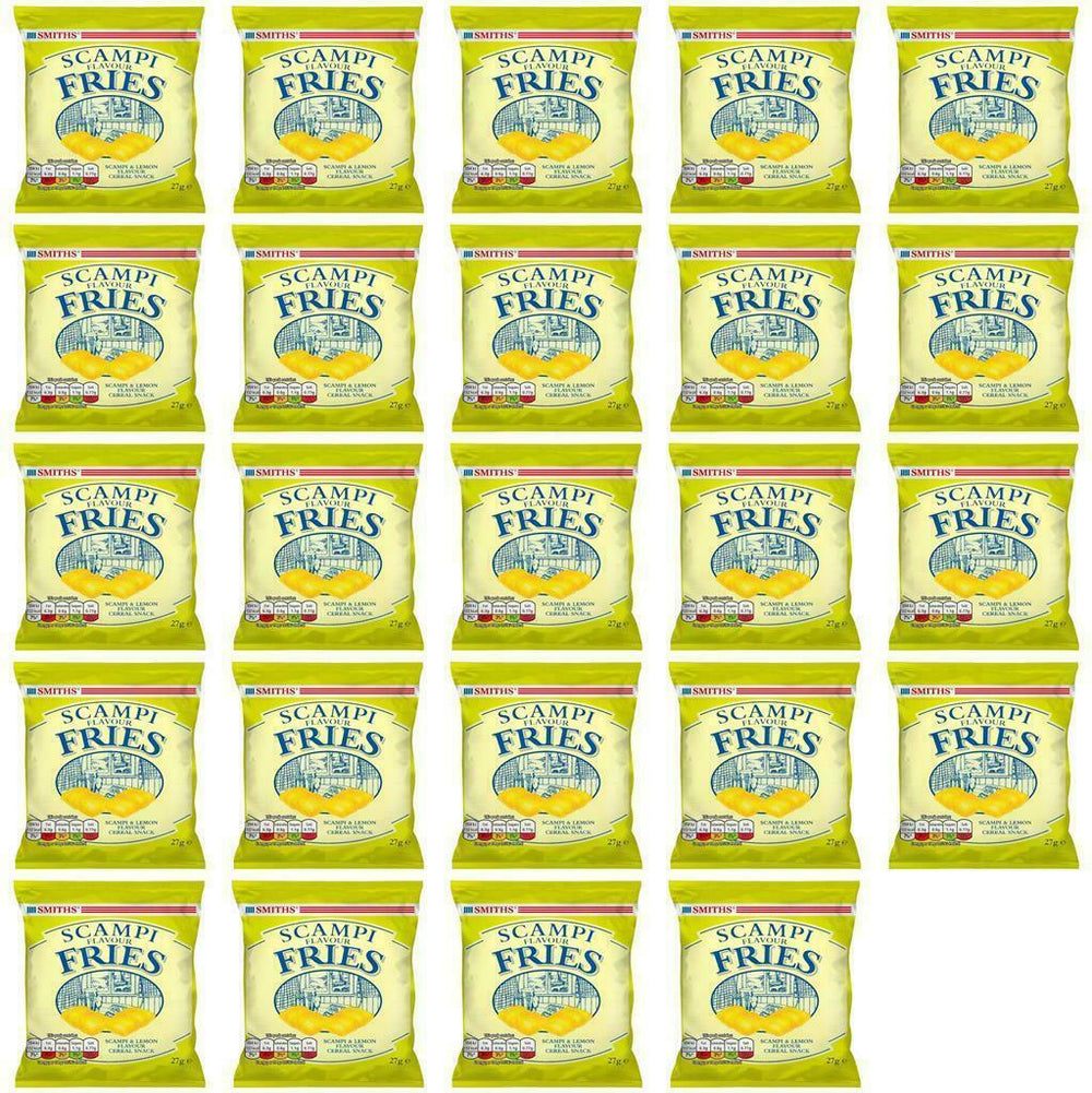 Smiths Savoury Snacks Scampi and lemon Fries 27g 24 Pack