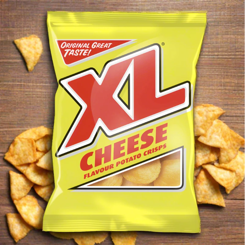 XL Cheese Flavour Potato Crisps 32.5g Single Packet