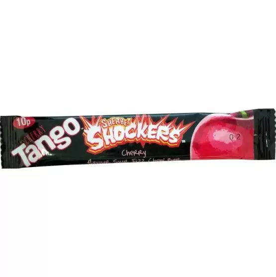 Tango Cherry Sherbet Shockers 11g  Single Chew Bar