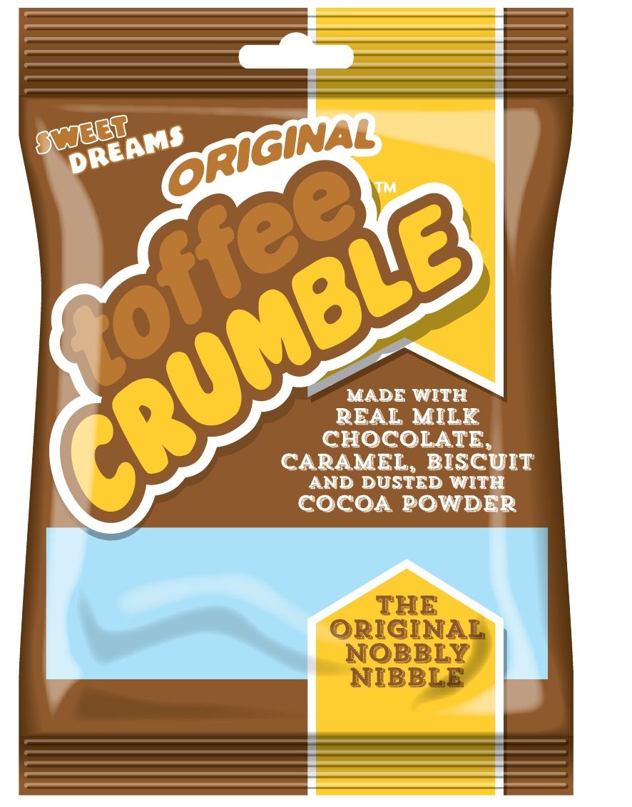 Original Toffee Crumble Bags 200g