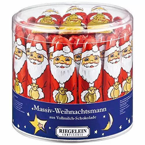 Riegelein Milk Chocolate Santa single bar 12.5g