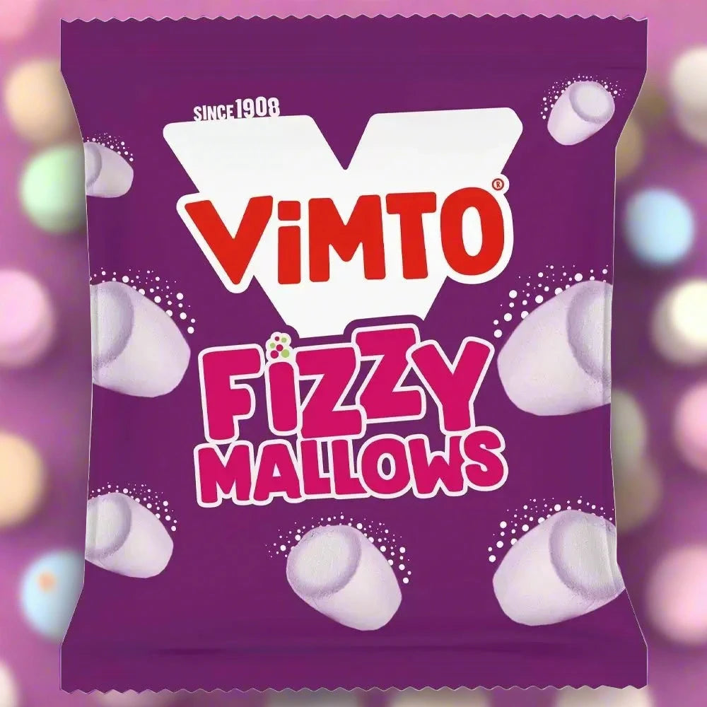 Vimto Fizzy Mallows Bags 100g