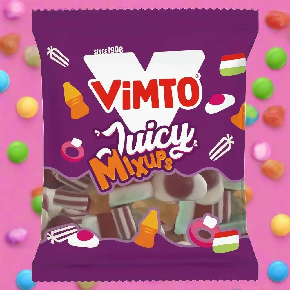Vimto Juicy Mix Ups Share Bags 130g