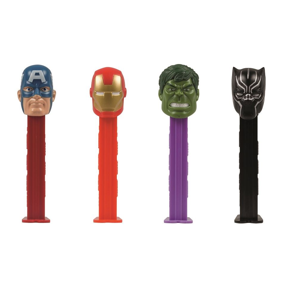 Pez Marvel Avengers 1+2 Impulse Packs 17g