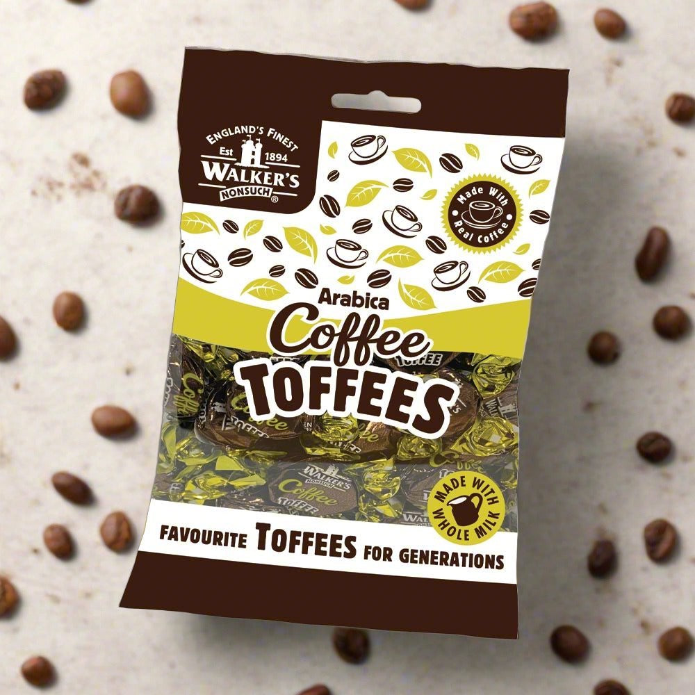 Walker's Nonsuch Arabica Coffee Toffees Bag 150g