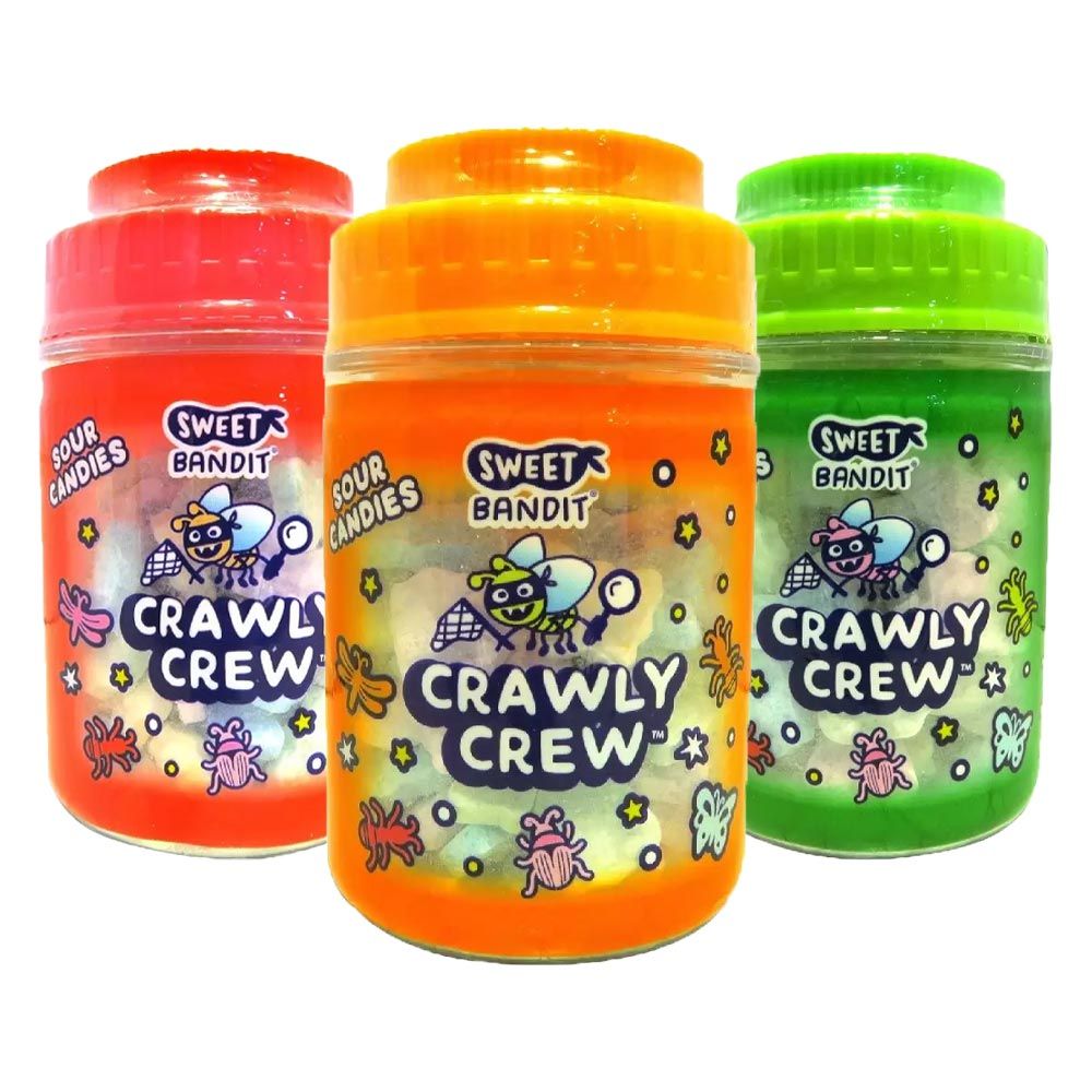 Sweet Bandit Crawly Crew Sour Candies 70g