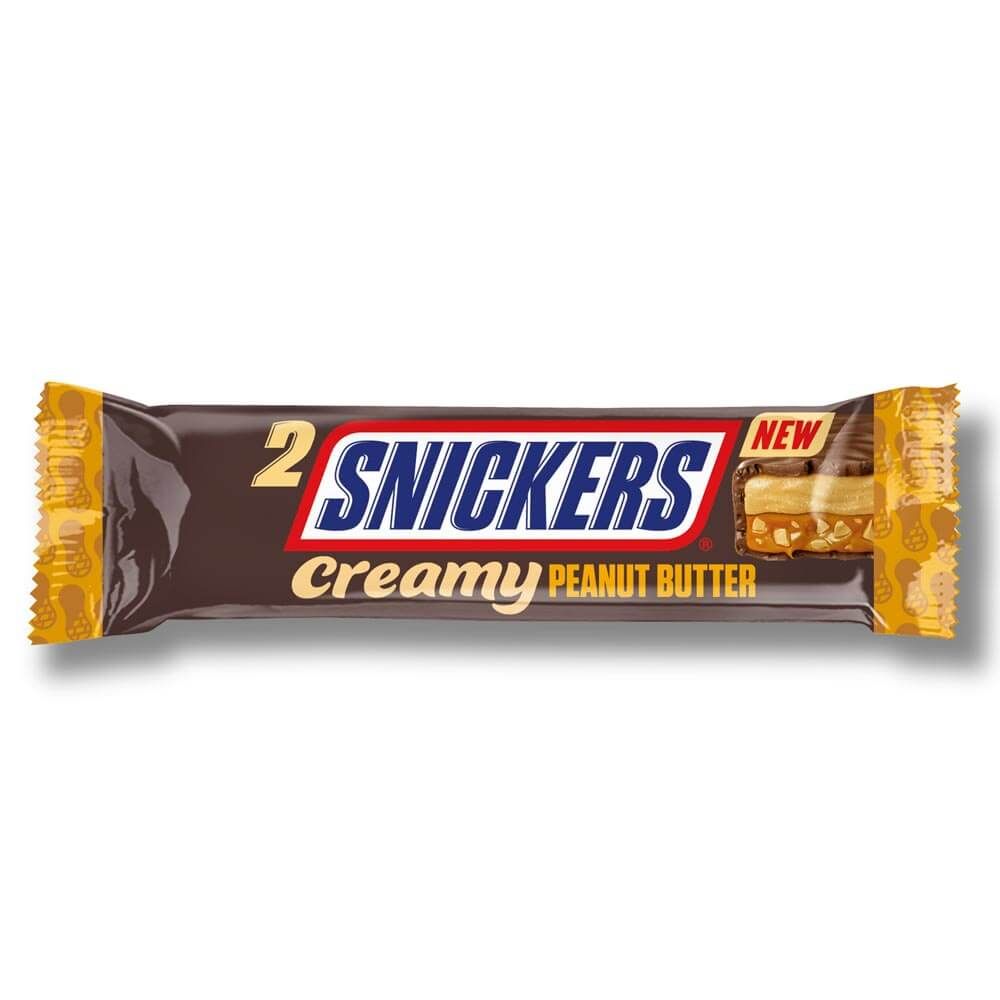 Snickers Creamy Peanut Butter Chocolate Duo Bar 36.5g