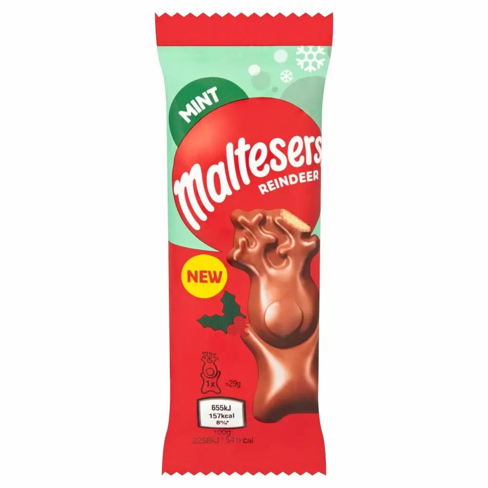 Maltesers Reindeer Mint Chocolate Christmas Treat 29g