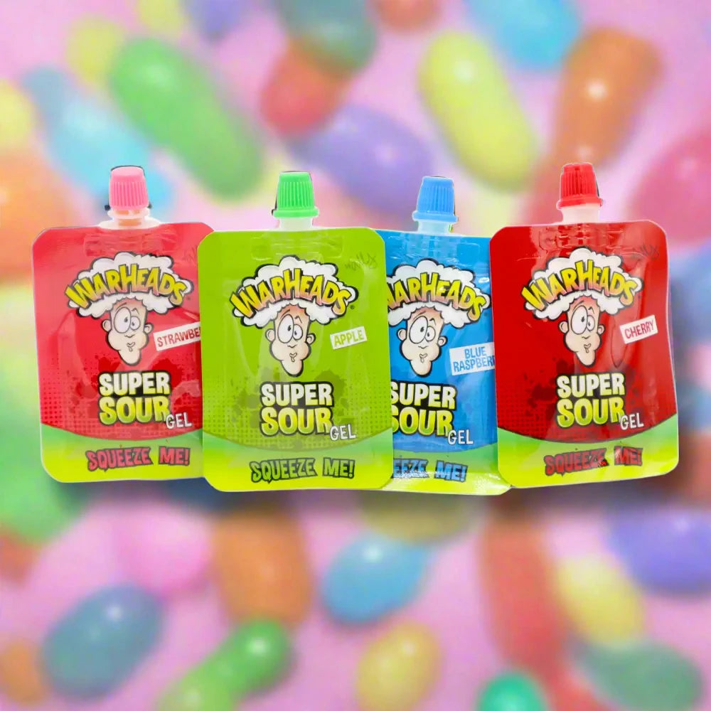 Warheads Super Sour Squeeze Me Gel 20g