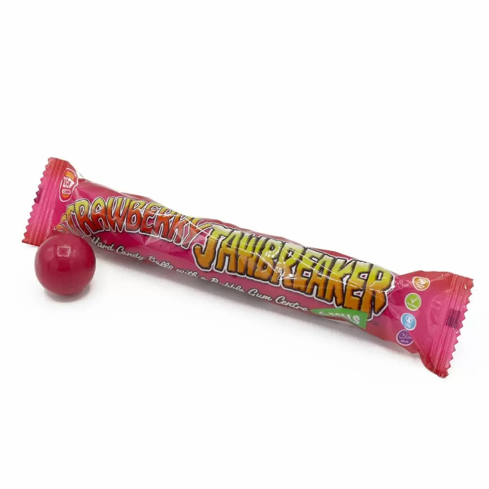 Zed Candy Strawberry Jawbreaker 6 Ball Pack 49.5g 50p PMP