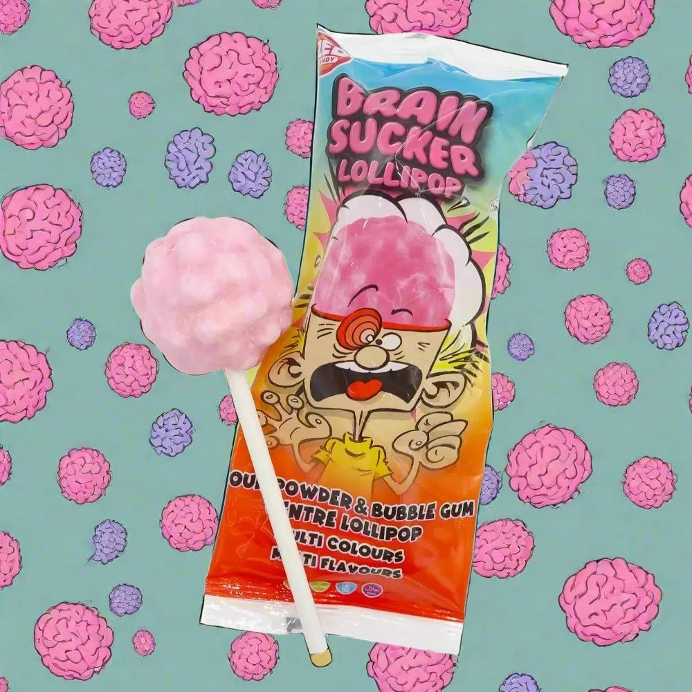 Zed Candy Brain Sucker Lollipop 63.8g