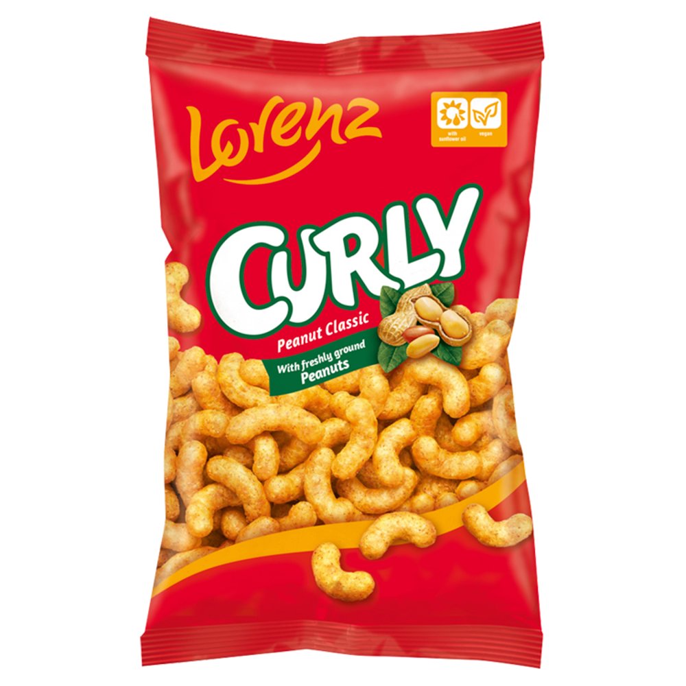 Lorenz Snack-World Curly Peanut Classic 120g
