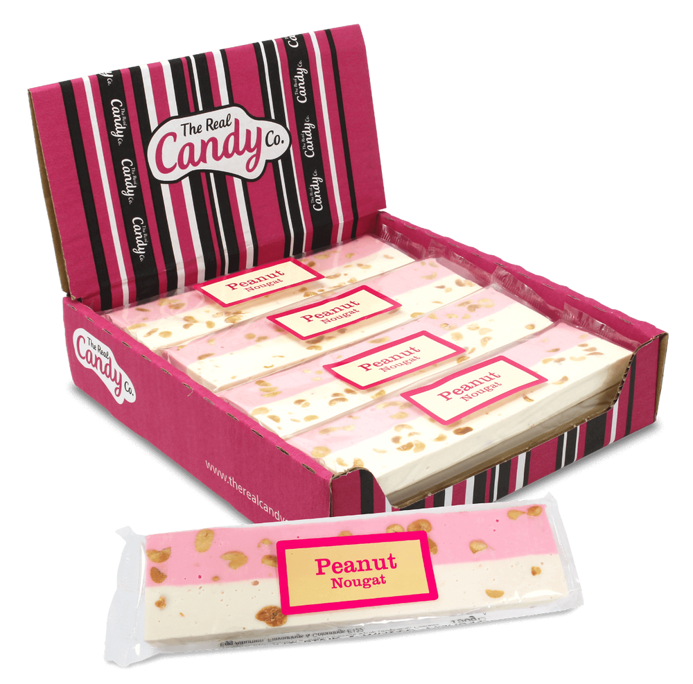The Real Candy Co. Peanut Nougat Bar 150g
