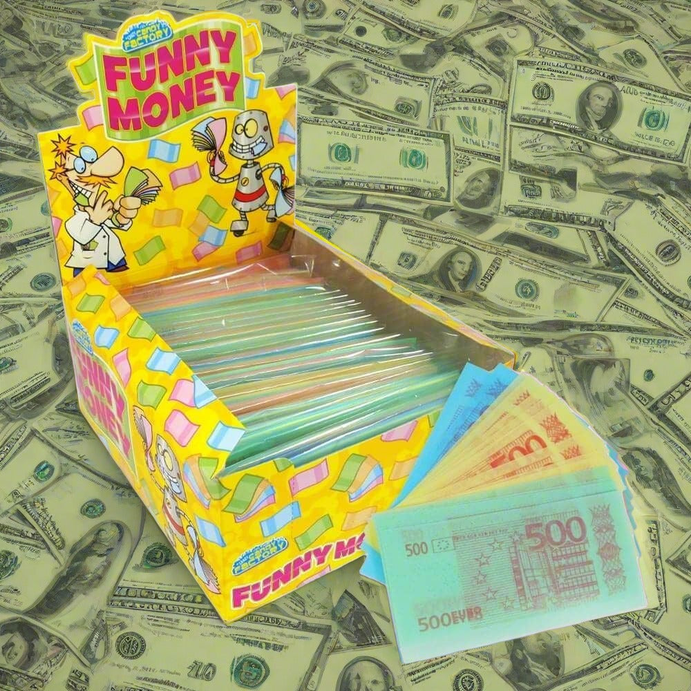 Crazy Candy Factory Edible Paper Funny Money 14g
