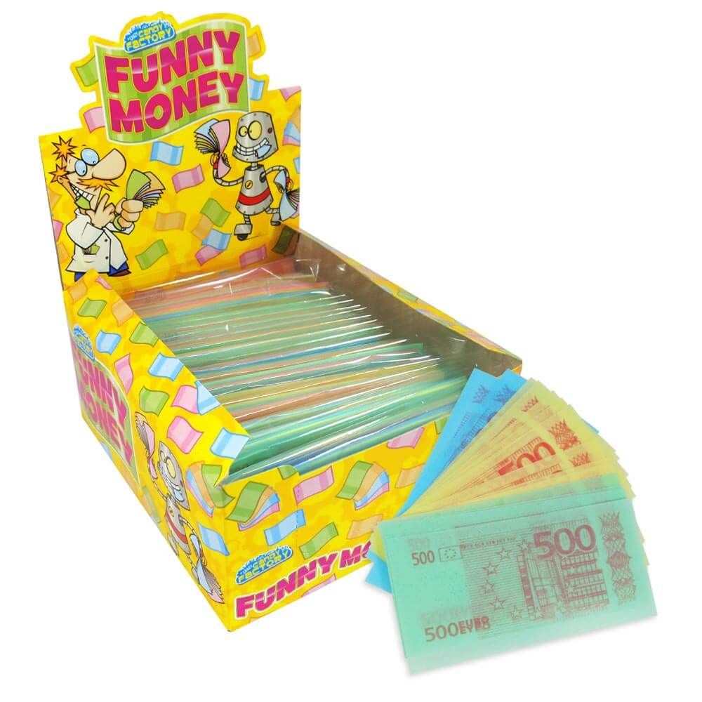 Crazy Candy Factory Edible Paper Funny Money 14g