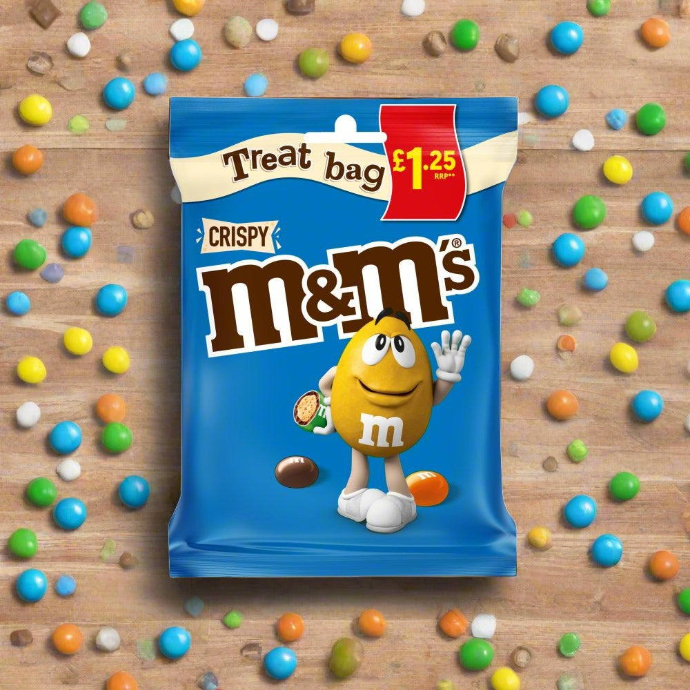 Buy M&M's Crispy Chocolate Treat Bag 77g at