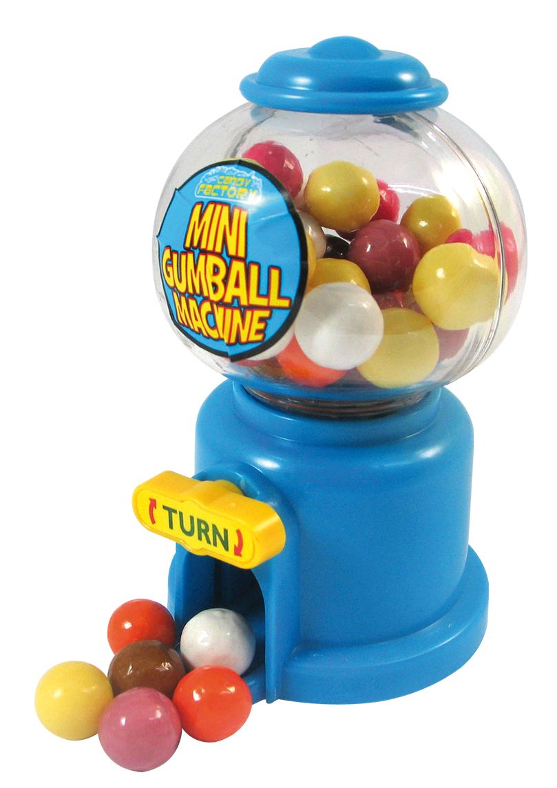 Crazy Candy Factory Gum Ball Machines