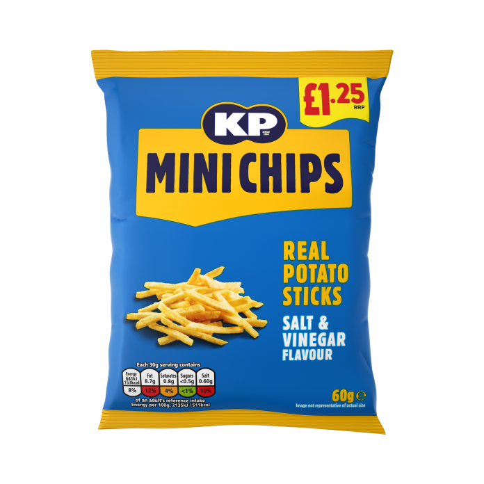 KP Mini Salt And Vinegar 60g Single Packet