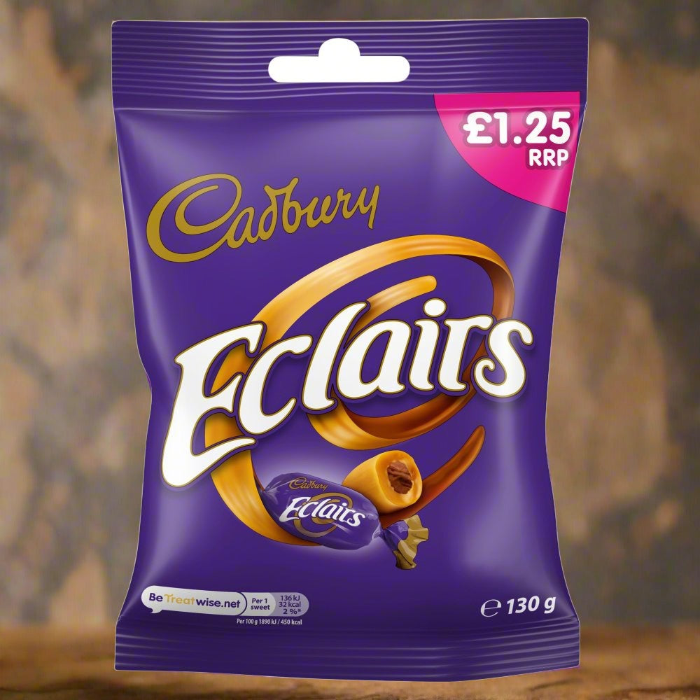 Cadbury Eclairs Classic Chocolate Bag 130g