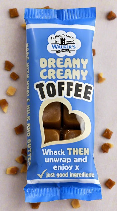 Walker's Nonsuch Dreamy Creamy Toffee Bars 50g