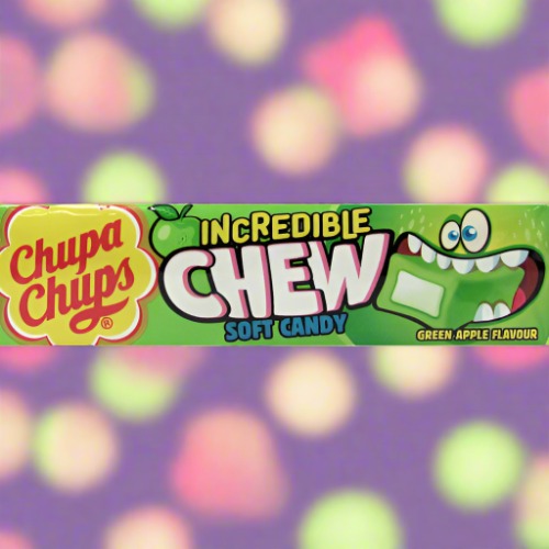 Chupa Chups Incredible Chew Green Apple 45g