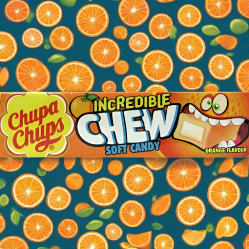 Chupa Chups Incredible Chew Orange 45g