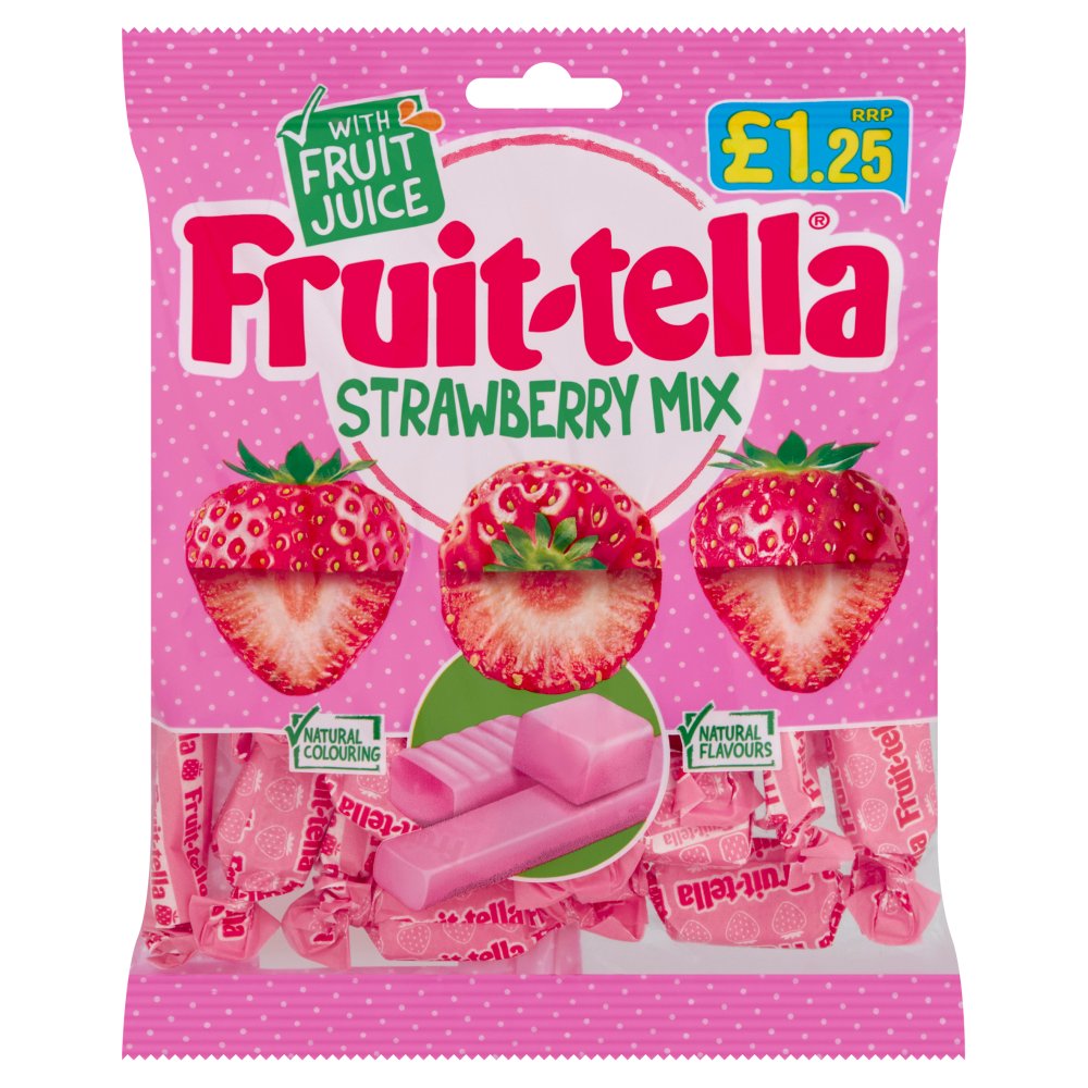 Fruittella Favourites Juicy Strawberry Share Bag 135g £1.25