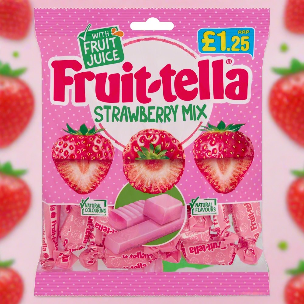Fruittella Favourites Juicy Strawberry Share Bag 135g £1.25