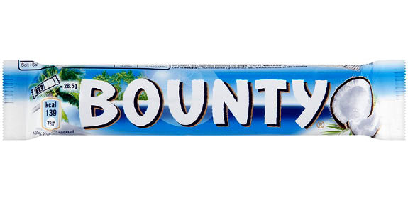 Bounty Coconut Milk Chocolate Bars 57g