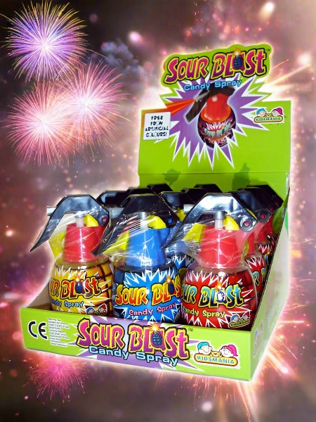 Sour Blast Candy Spray Grenades 57g